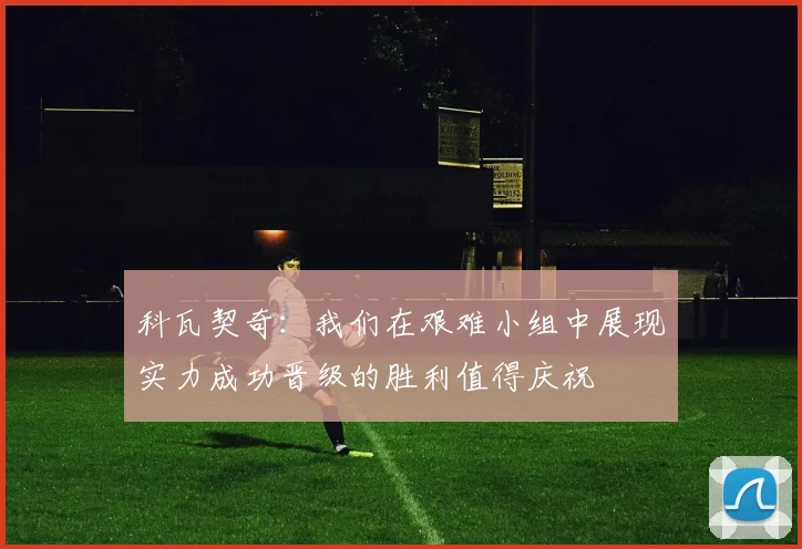 科瓦契奇：我们在艰难小组中展现实力成功晋级的胜利值得庆祝